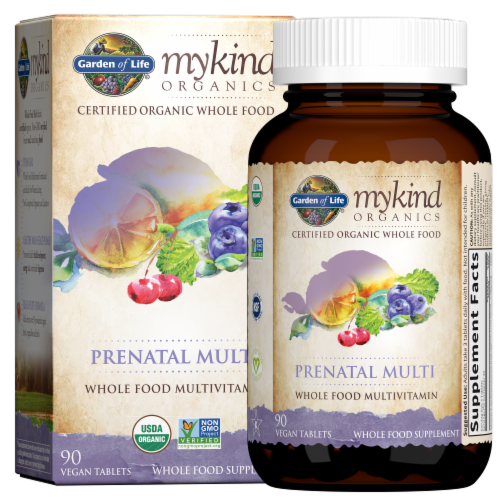Garden Of Life® myKind Organics Prenatal Multivitamin Vegan Tablets Perspective: left