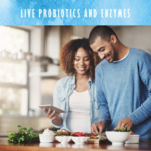 Garden of Life Organic Plant Protein Grain Free Gluten Free 15g Protein Smooth Vanilla Powder Perspective: left