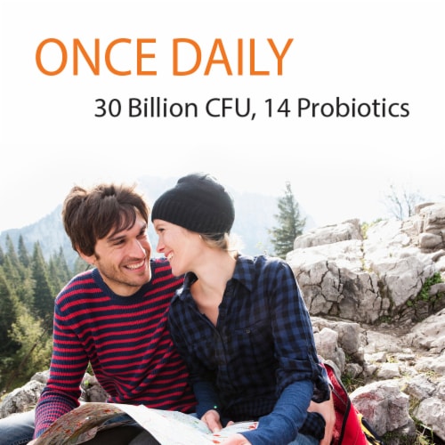 Garden of Life Dr. Formulated Once Daily Probiotics, Digestive, Immune, Capsules, 30 Billion CFU Perspective: left