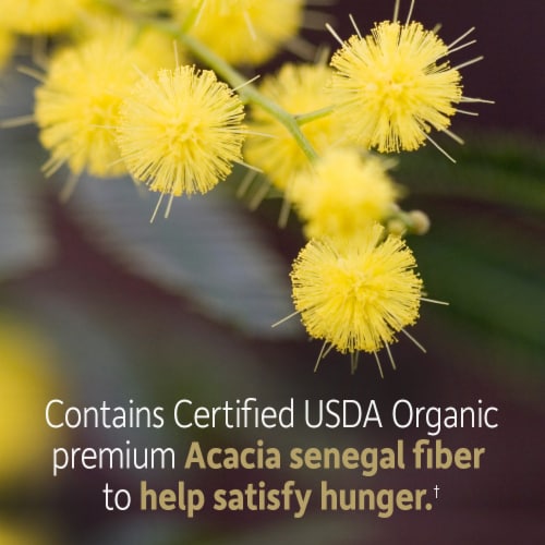 Garden of Life Dr. Formulated Organic Fiber, Prebiotic Fiber, Psyllium Free Unflavored Powder, 5 g Perspective: left