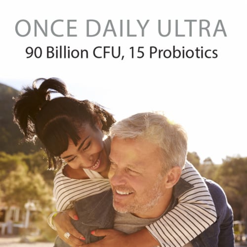 Garden of Life Dr. Formulated Once Daily Ultra, Colon, Immune System, Capsules, 90 Billion CFU Perspective: left