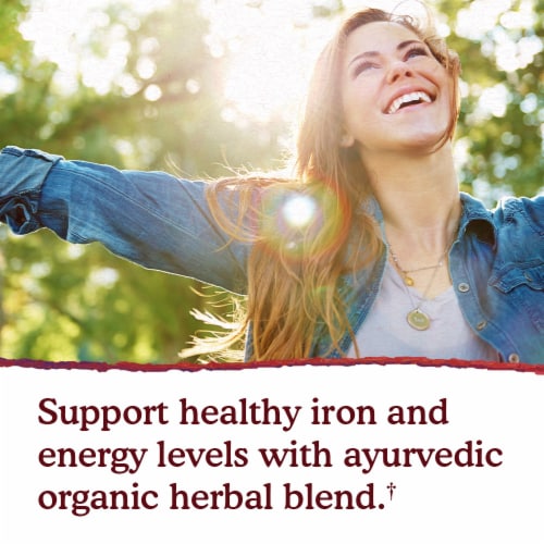 Garden of Life® Organics Plant Iron & Organic Herbs Liquid Supplement Perspective: left