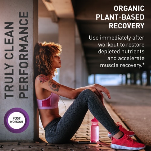 Garden of Life® Sport Organic Blackberry Lemonade Recovery Powder Perspective: left