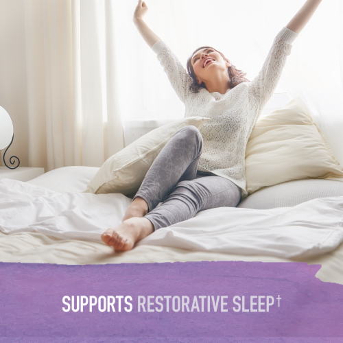Garden of Life® Organics Sleep Well Rest & Refresh Lemon Balm Vegan Tablets 300mg Perspective: left