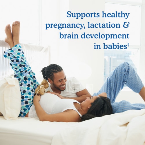 Garden of Life® Dr. Formulated Prenatal DHA plus DPA & D3 Strawberry Softgels Perspective: left
