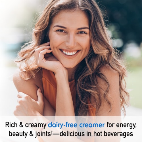 Garden of Life Grass Fed Collagen Creamer, Energy, Beauty & Joints, Creamy Vanilla Powder, 10 g Perspective: left