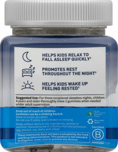 Garden of Life Dr Formulated Kids Sleep Gummies Perspective: left