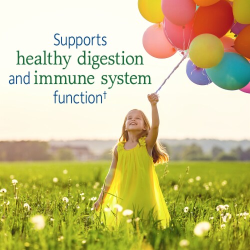 Garden of Life® Kids Raw Probiotics Banana Powder Supplement Perspective: left