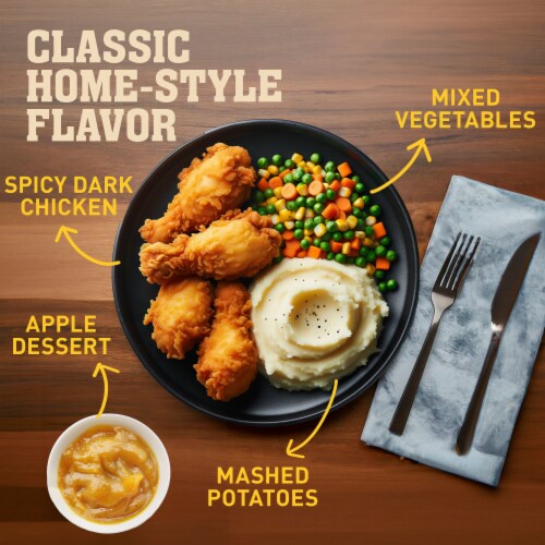 Hungry-Man Selects Spicy Classic Fried Chicken Frozen Meal Perspective: left