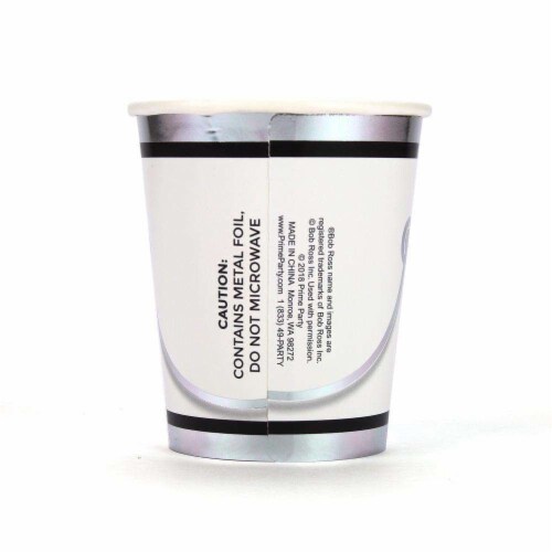 Prime Party Bob Ross Classic Cups (8 Pack) Perspective: left