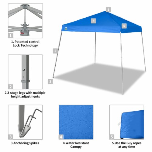 8 x 10 pop up canopy top