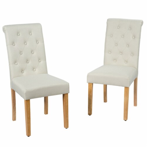 Beige high back dining chairs 2025