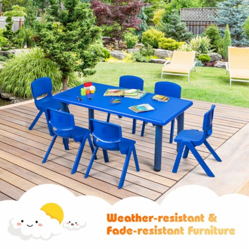 Kids plastic shop outdoor chairs