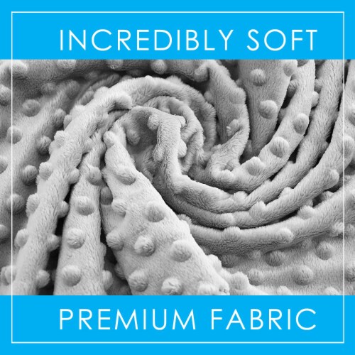 Plush Extra Soft Baby Blankets | 2-Pack of Large 30 x40  Multi-Purpose Blankets | Safari Perspective: left