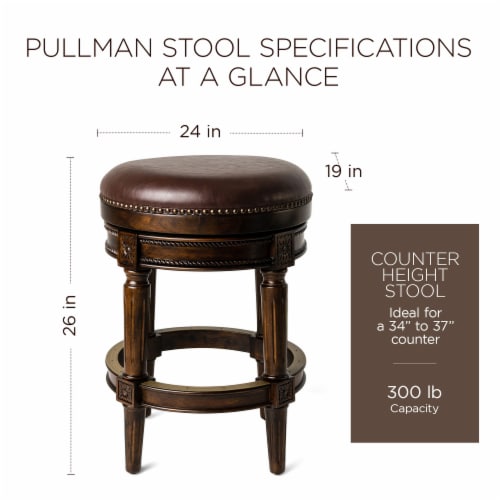 Backless swivel stool 2025