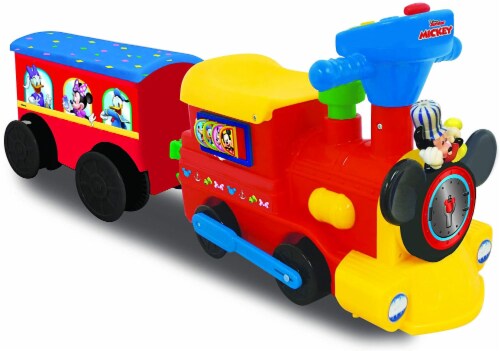 Kiddieland Disney Mickey Mouse Battery Powered Ride On Train Kiddieland Disney Mickey Mouse Battery Powered Ride On Train