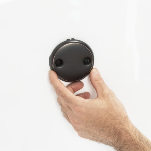 Mantra Enterprise WG-100 Tub Drain Conversion Kit, Oil Rubbed Bronze Perspective: left