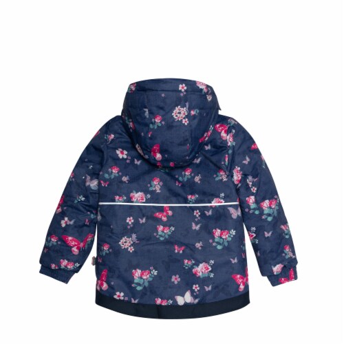 Two Piece Snowsuit With Butterflies Print Perspective: left