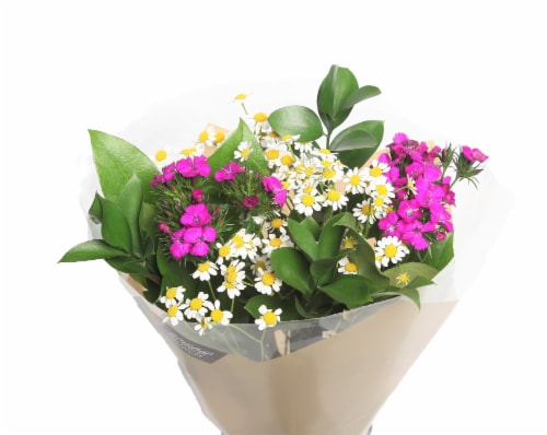 Mixed Floral Bouquet Perspective: left