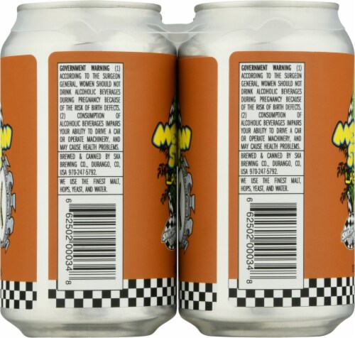 Ska Brewing Mexican Logger Lager Perspective: left