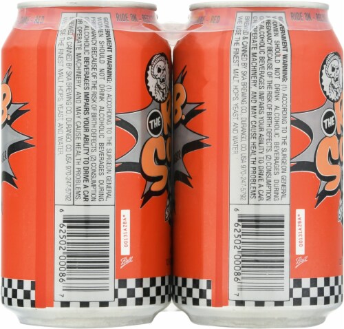 Ska Brewing Co. The Rue B. Soho Grapefruit Lager Beer Perspective: left