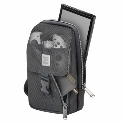 Nintendo Switch™ 2 Game Traveler Deluxe Crossbody Bag Perspective: left