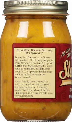 Slawsa® Original Relish Salsa Perspective: left