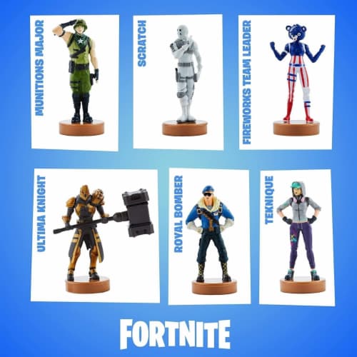 Fortnite Stampers 12個セット – 本物のフォートナイトトッパーズアクションフィギュア –  ホイッスルウォリアー、スパークルスペシャリスト&その他の人気フォートナイトトイキャラクター – Fortnite Party Favors  (シリーズ2 - B)