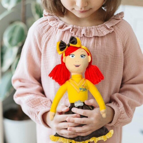 The Wiggles Yellow Emma Watkins Plush Doll Musical Jewelry Box Ballerina Mighty Mojo 1 unit Harris Teeter