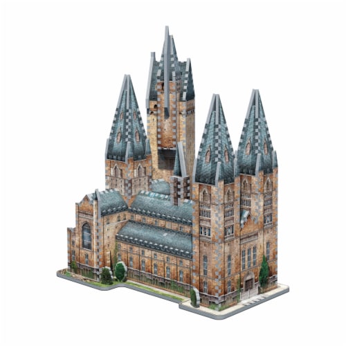 Wrebbit Harry Potter Collection Hogwarts Astronomy Tower 3D Puzzle Perspective: left