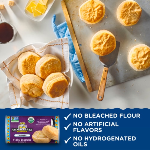 Immaculate Baking™ Organic Biscuits Perspective: left