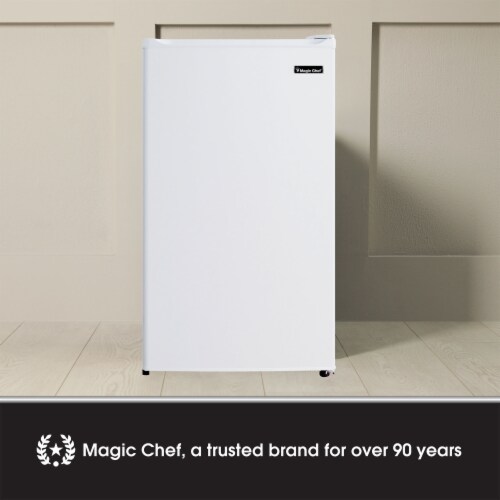 Magic Chef MCBR350W2 3.5 Cubic Feet Compact Mini Refrigerator