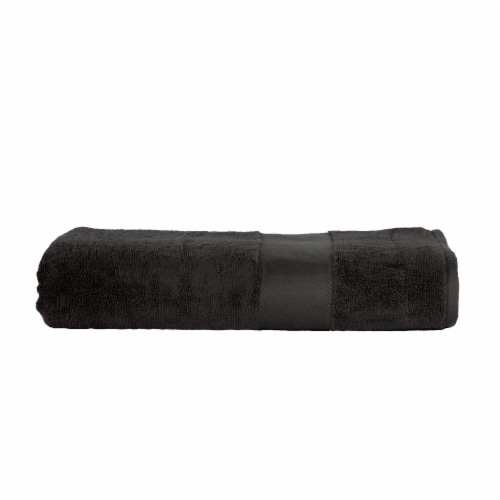 American Heritage Bath Sheet - Dark Grey Perspective: left
