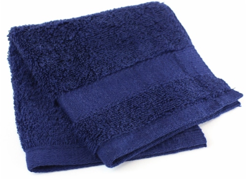 American Heritage Washcloth - Medieval Blue Perspective: left