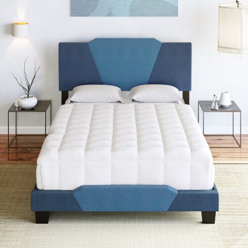 Tuscany upholstered platform bed discount