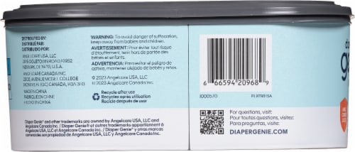 Diaper Genie® Unscented Square Jumbo Refill Perspective: left