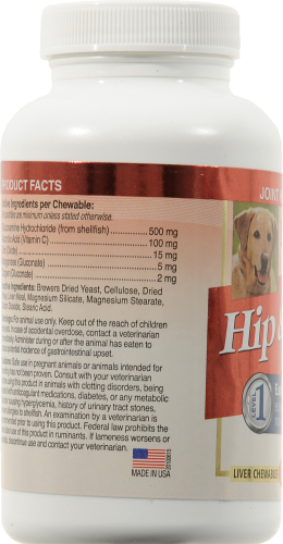 Nutri-Vet Hip & Joint Dog Health Care Perspective: left