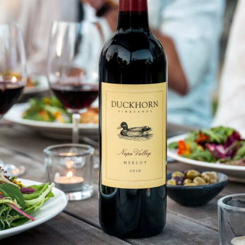 Duckhorn Vineyards Napa Valley Merlot Perspective: left