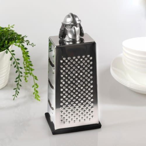 Teenage Mutant Ninja Turtles Cheese Grater | TMNT Stainless-Steel Shredder Perspective: left