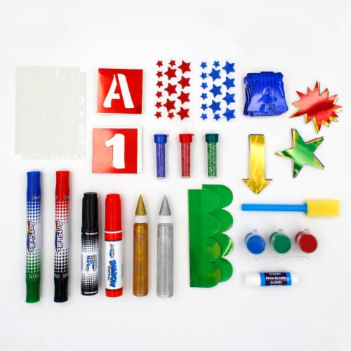 ArtSkills Poster Tack, Blue, Pack Of 24 PC Perfect for Posters, Signs, Art