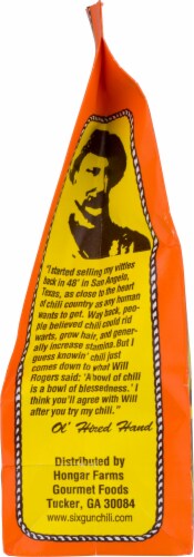 Six Gun® Gluten Free Original Chili Mixin's Chili Mix Perspective: left