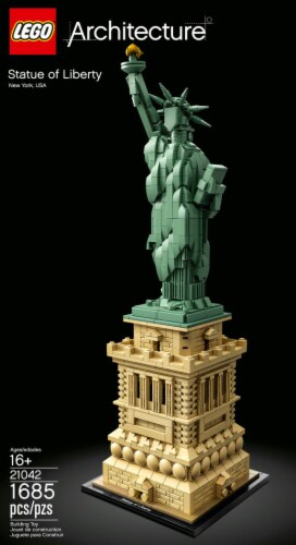 Lego 21042 Architecture Statue Of Liberty New With Box Perspective: left