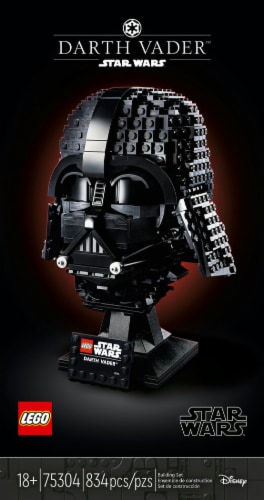 LEGO® Star Wars™ Darth Vader™ Helmet 75304 Building Set Perspective: left
