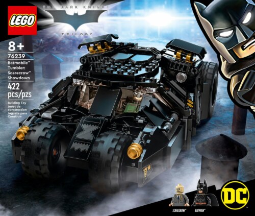 LEGO® The Dark Knight Batmobile Tumbler Scarecrow Showdown Building Set Perspective: left