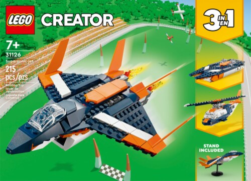 LEGO® Creator™ Supersonic Jet Building Set Perspective: left