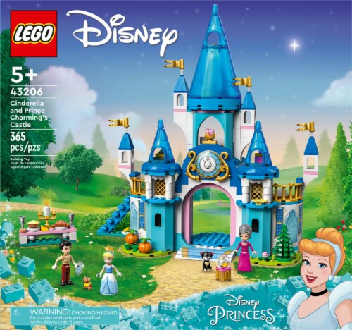 43206 LEGO®  large Disney Cinderella Castle & Figures Perspective: left