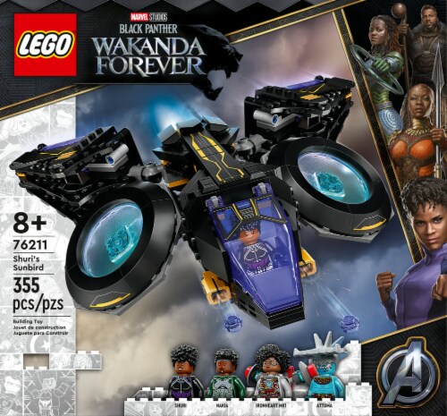76211 LEGO® Super Heros Shuri's Sunbird V39 Perspective: left