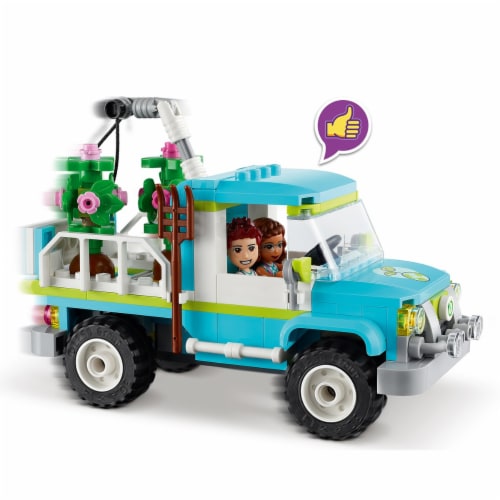 LEGO® Friends Tree-Planting Vehicle Set Perspective: left