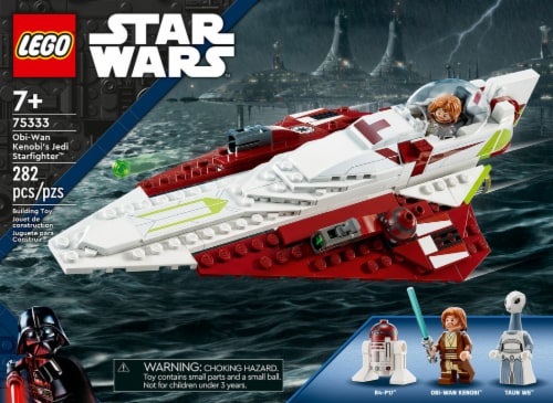 LEGO® Star Wars Obi-Wan Kenobi's Jedi Starfighter Building Set Perspective: left