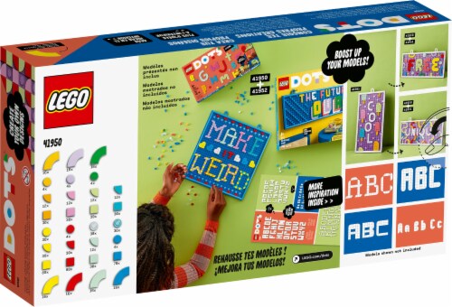LEGO Dots Lettering Arts & Crafts Building Toy Perspective: left